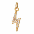 Gold Thunderbolt Charm