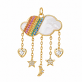 Large Cloud Charm