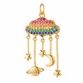 Rainbow Cloud Charm