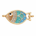 Blue Fish Charm