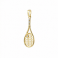 Badminton Racket Charm