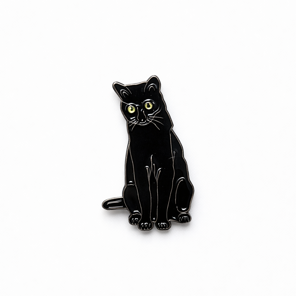 Black Cat Sticker