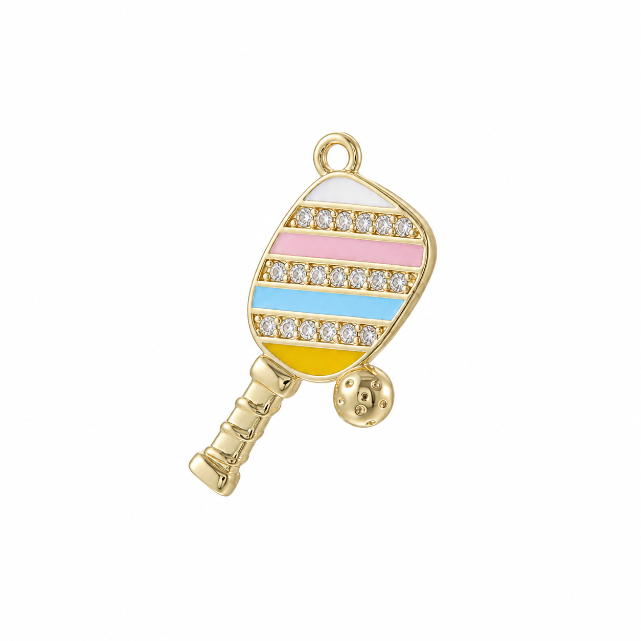 Table Tennis Racket Charm