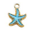 Blue Starfish Charm