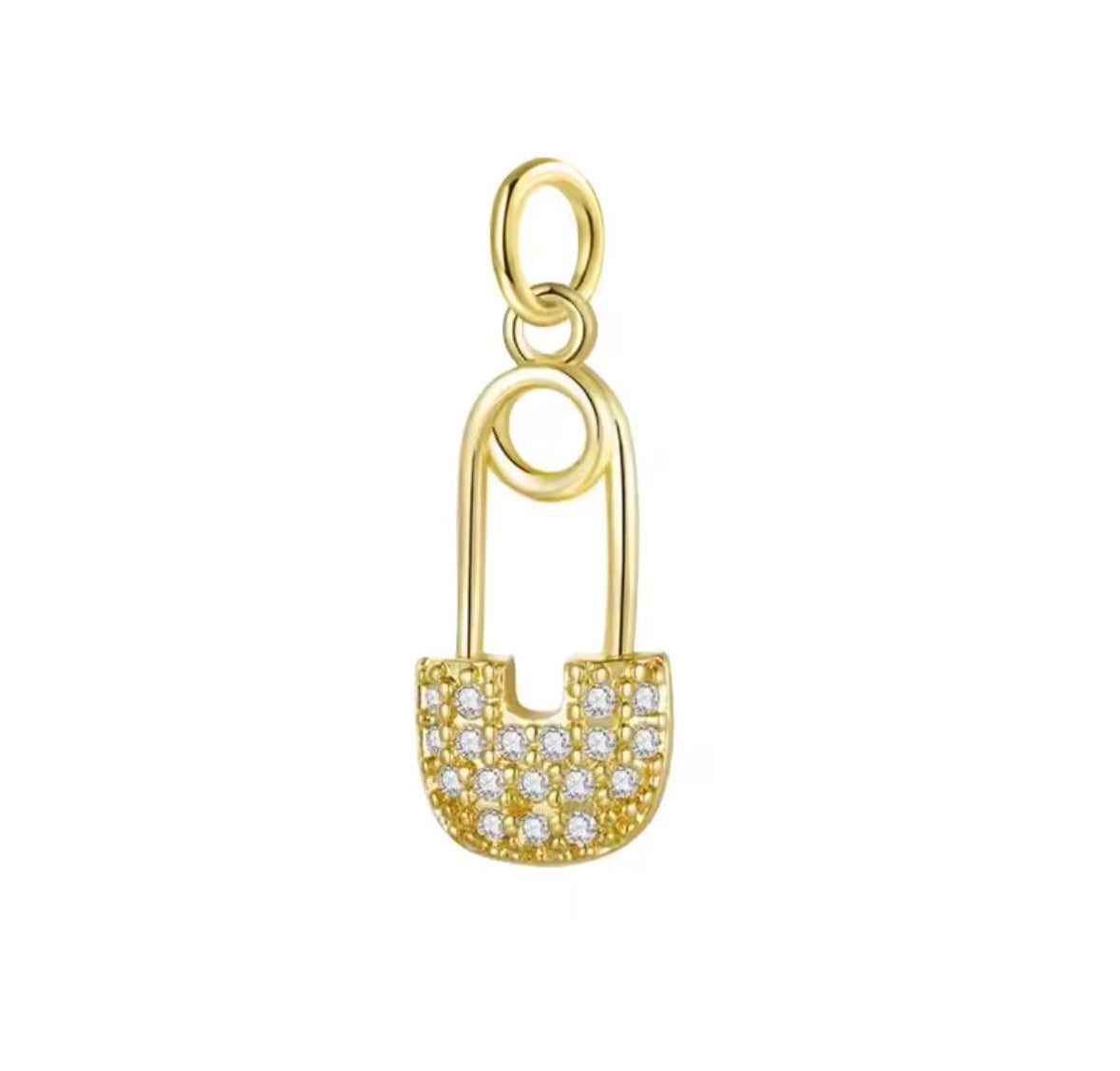 Safety Pin Charm