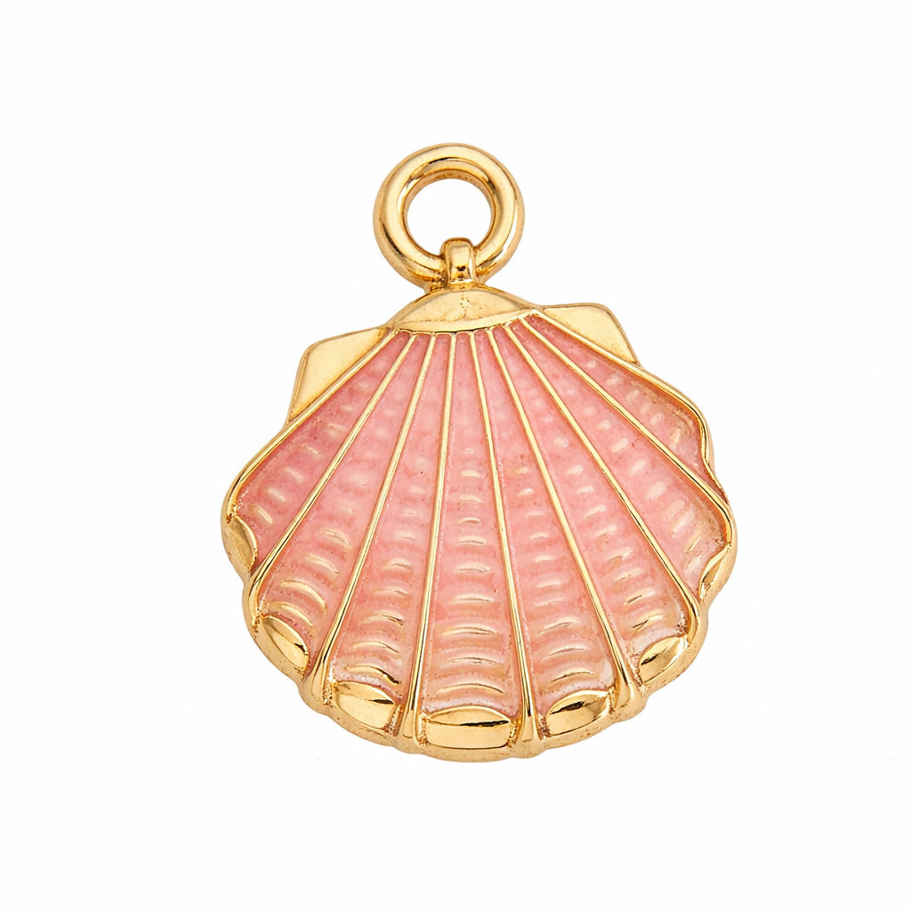 Pink Shell Charm