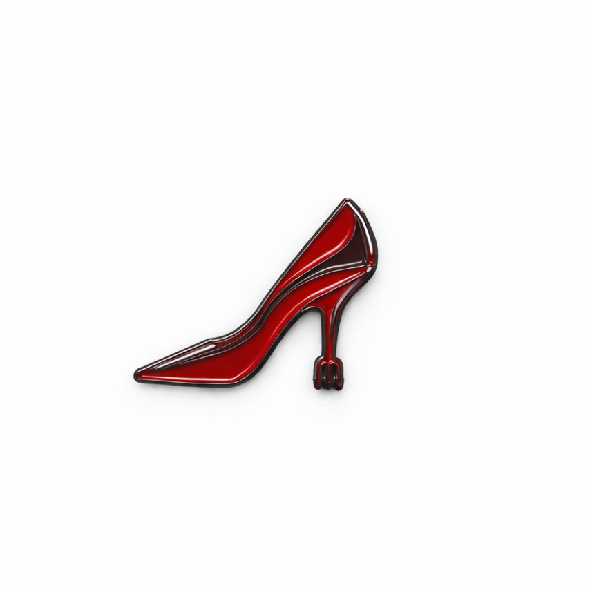 Red Heel Sticker