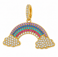 Large Rainbow Charm
