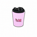 Pink 1/2M Coffee Sticker