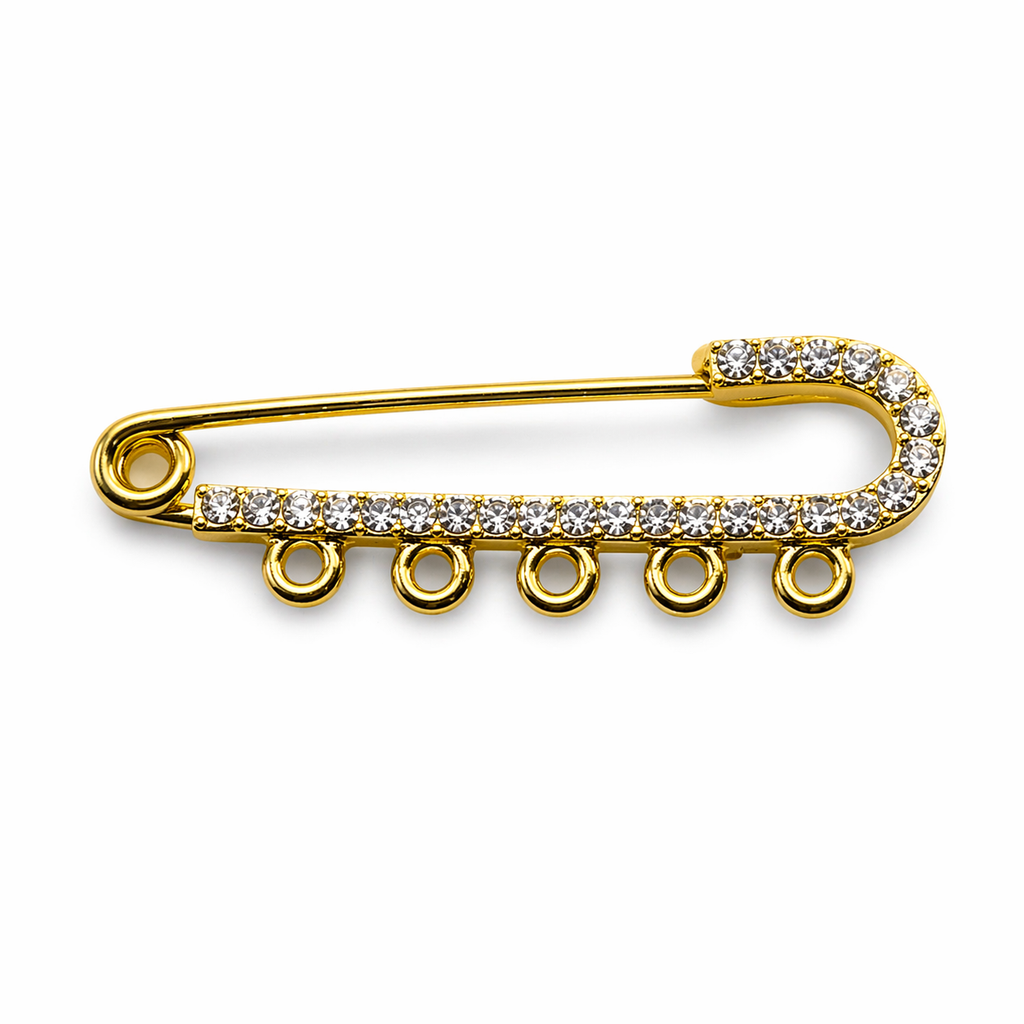 Mini Safety Pin (5 Charms)