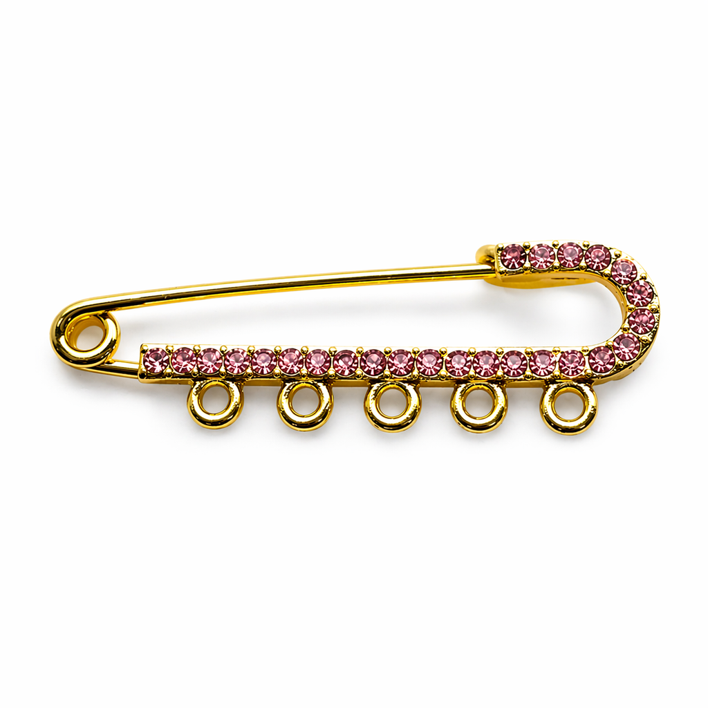 Mini Safety Pin (5 Charms)