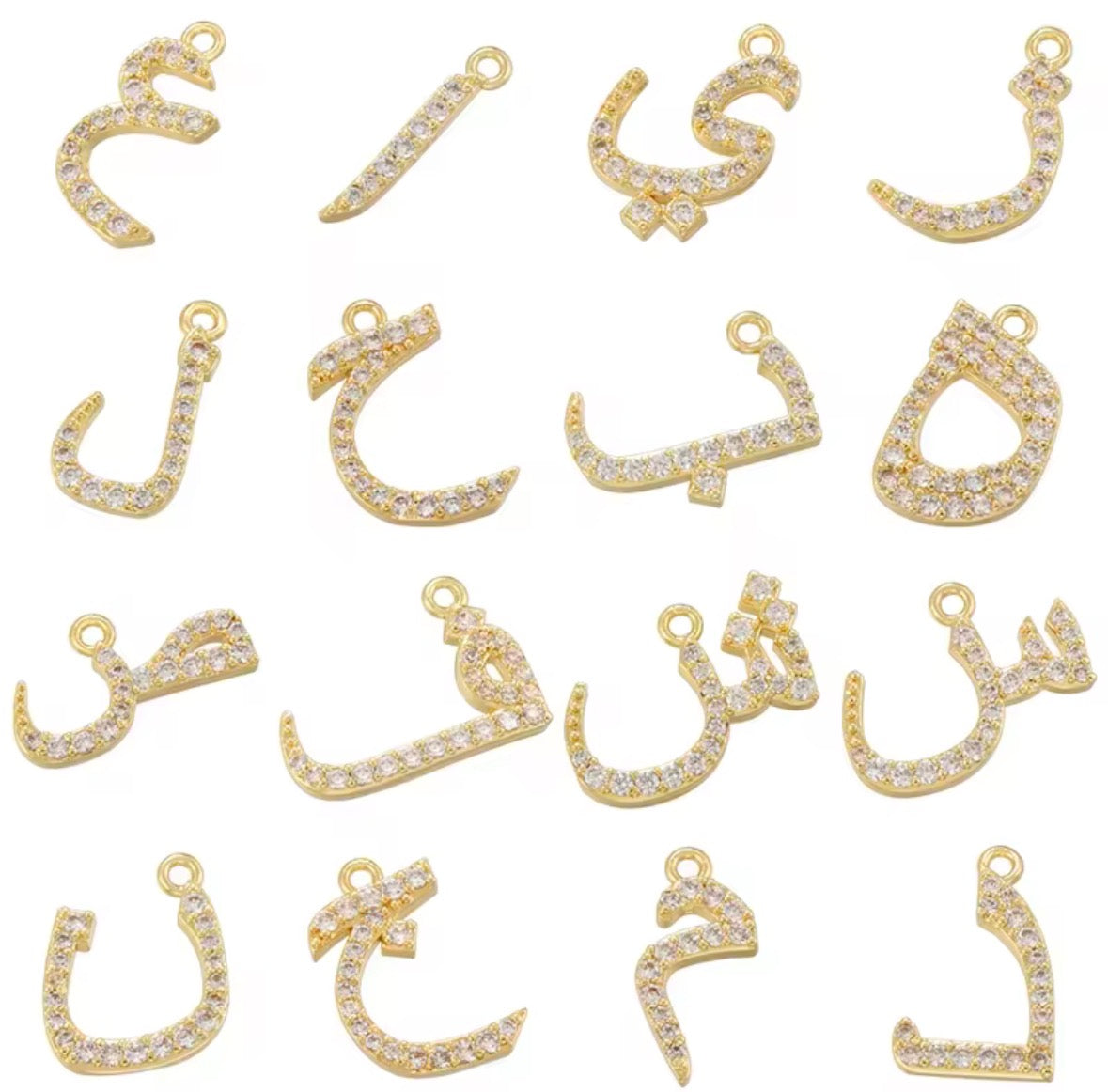 Arabic Letter Charms