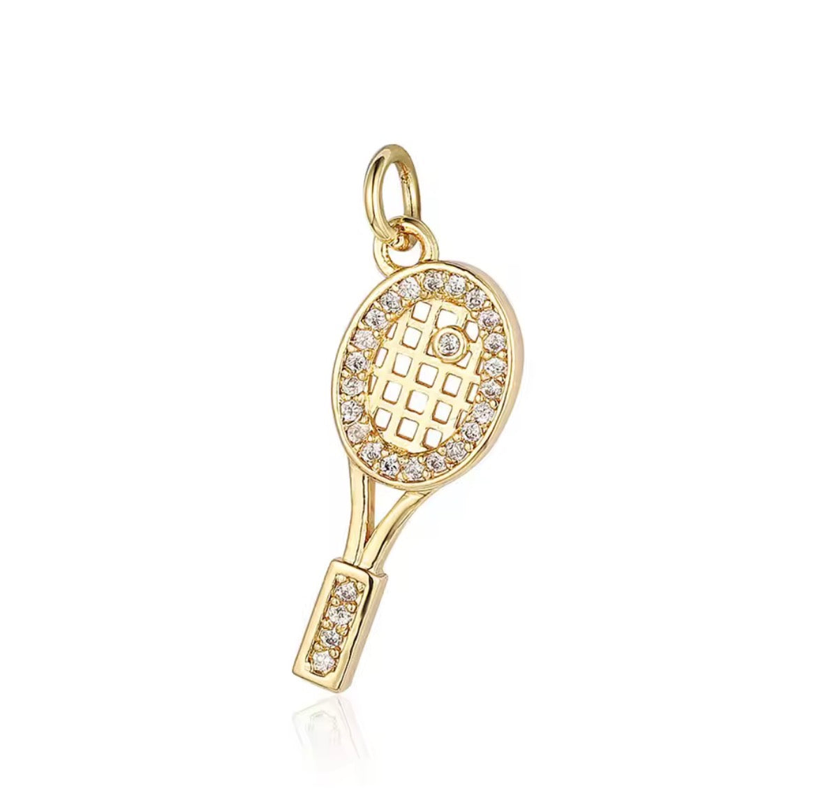 Tennis Racket Charm