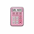 Girl Math Calculator Sticker