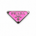Pink Prada Logo Sticker