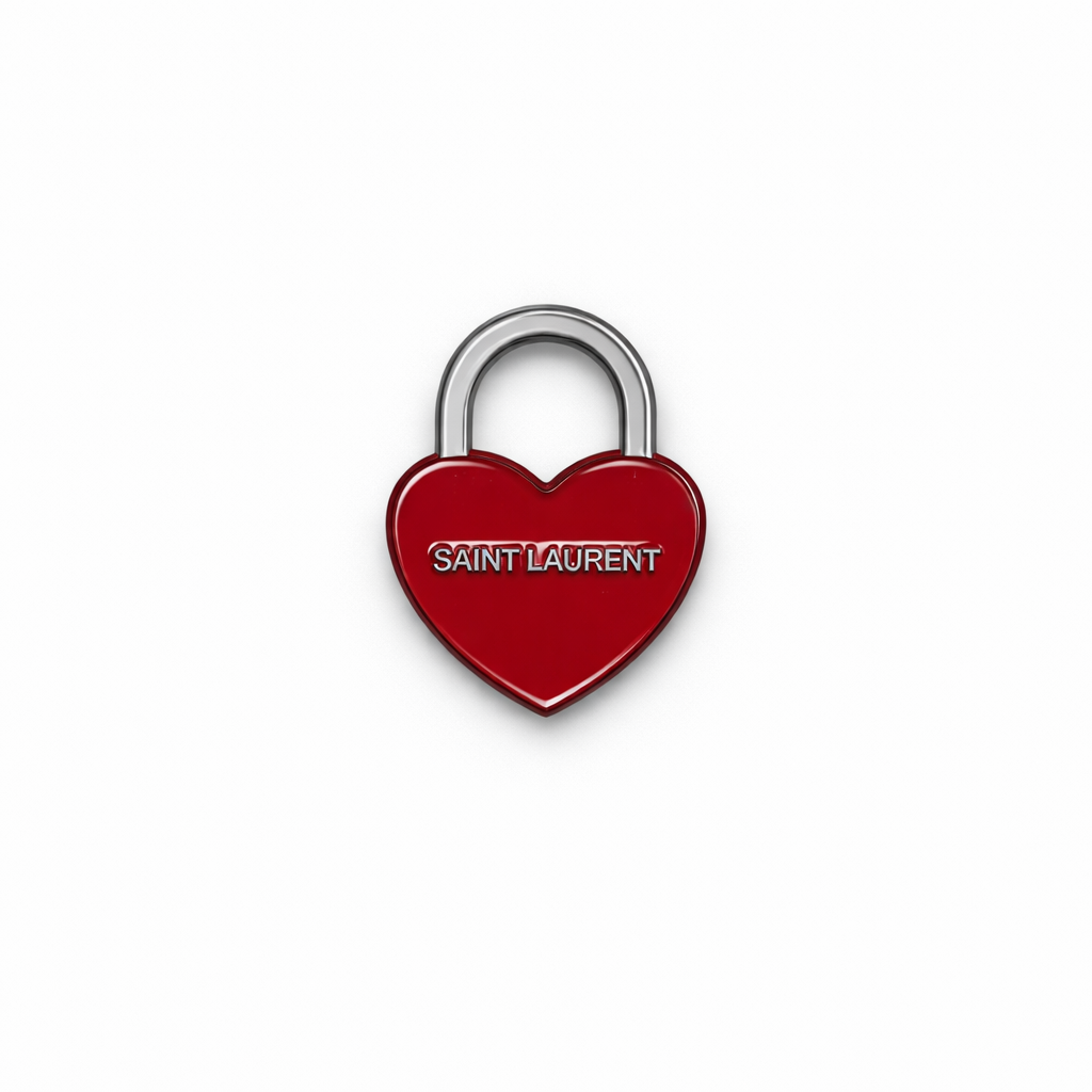 Saint Laurent Heart Sticker